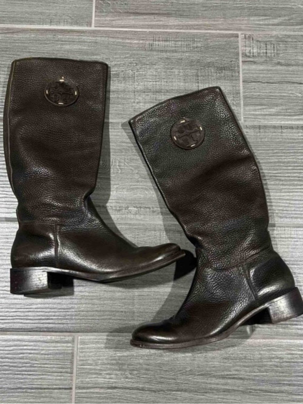Tory Burch Woman’s Brown Leather Boots